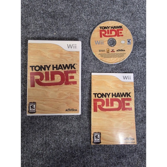 Other - Tony Hawk: Ride (Nintendo Wii, 2009) Complete w/ Manual